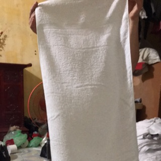 Khăn mặt khăn đầu trắng cho nhà nghỉ spa kt 35x86