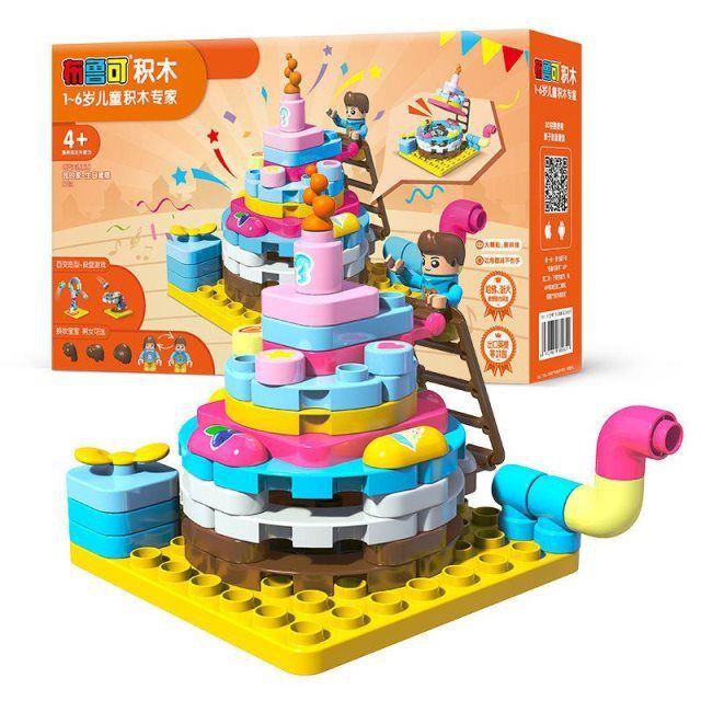 Bộ Đồ Chơi Lắp Ráp Mô Hình Bánh Kem Sinh Nhật Mới | BigBuy360 - bigbuy360.vn