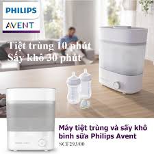 [ CHÍNH HÃNG] Máy tiệt trùng hơi nước và sấy khô bình sữa Philips Avent 3 in 1 SCF293.00