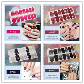High quality eye-catching patterned nail stickers