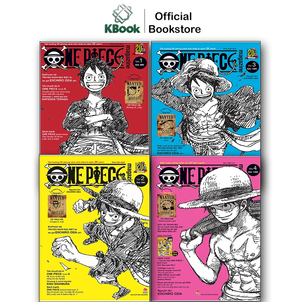 Truyện Tranh - One Piece Magazine (Tập 1,2,3,4)