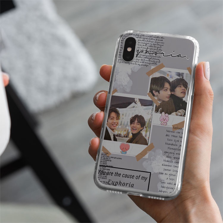Ốp đt Taekook collage happy cho iphone 6,6plus,7,7plus,8,8plus,x,xr,xs,11,12,pro,max,plus,promax BLUGDR0108