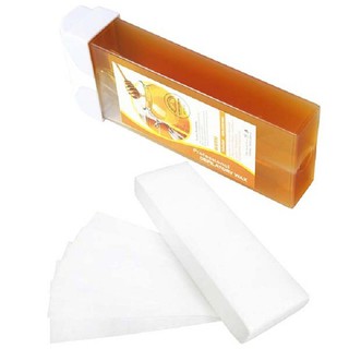 combo 1 sáp wax và 1 bịch giấy wax để dùng kèm với máy wax Depilatory Heater