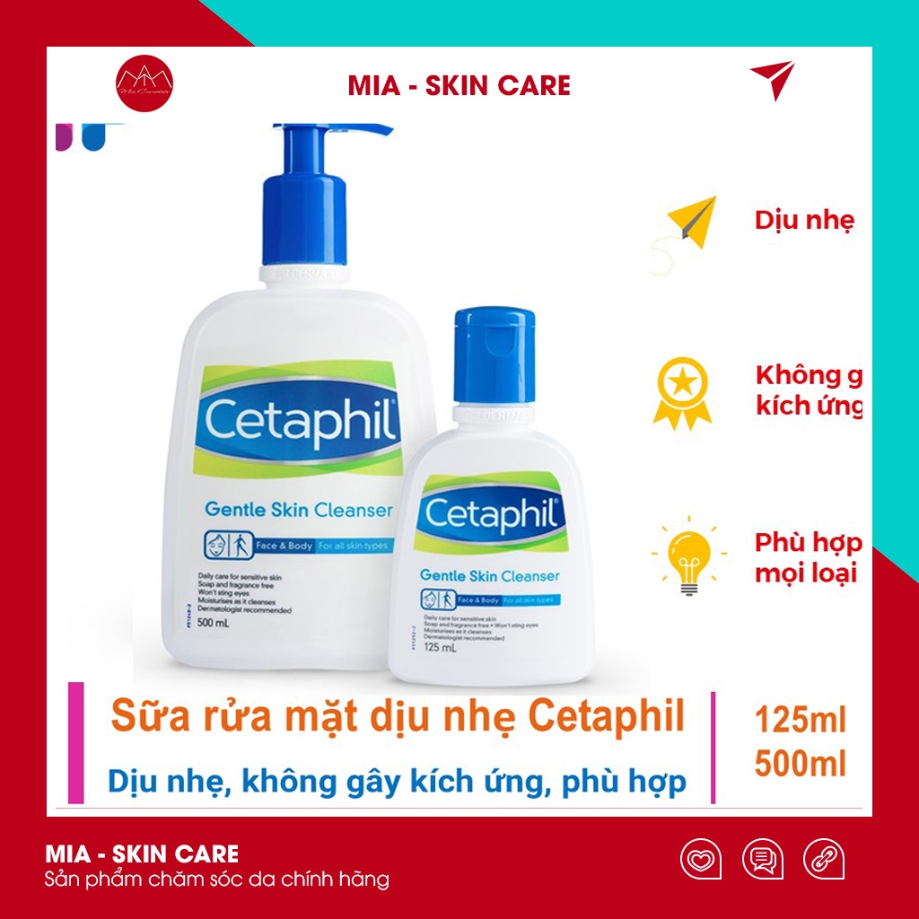 Sữa Rửa Mặt Cetaphil Gentle Skin Cleanser 500ml thumbnail