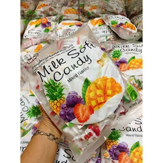 kẹo dẻo milk soft candy bịt 320gam