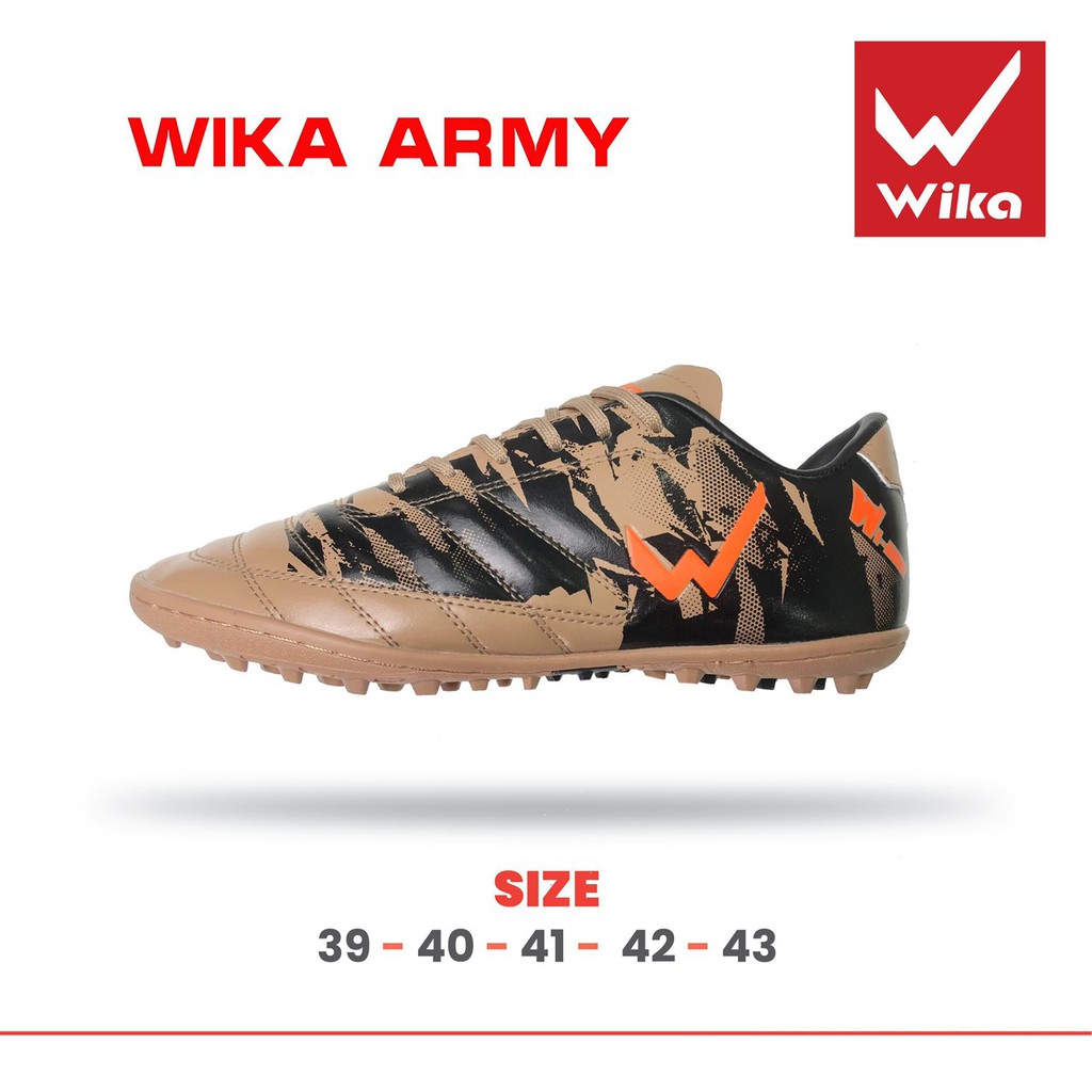 Giày đá bóng Wika chính hãng mẫu Army đế Đinh TF sân cỏ nhân tạo 4 màu