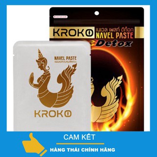 Miếng Dán Tan Mỡ Bụng Thải Độc Kroko Thái Lan