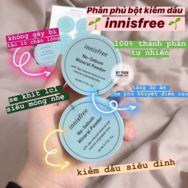 PHẤN PHỦ KIỀM DẦU DẠNG BỘT INNISFREE