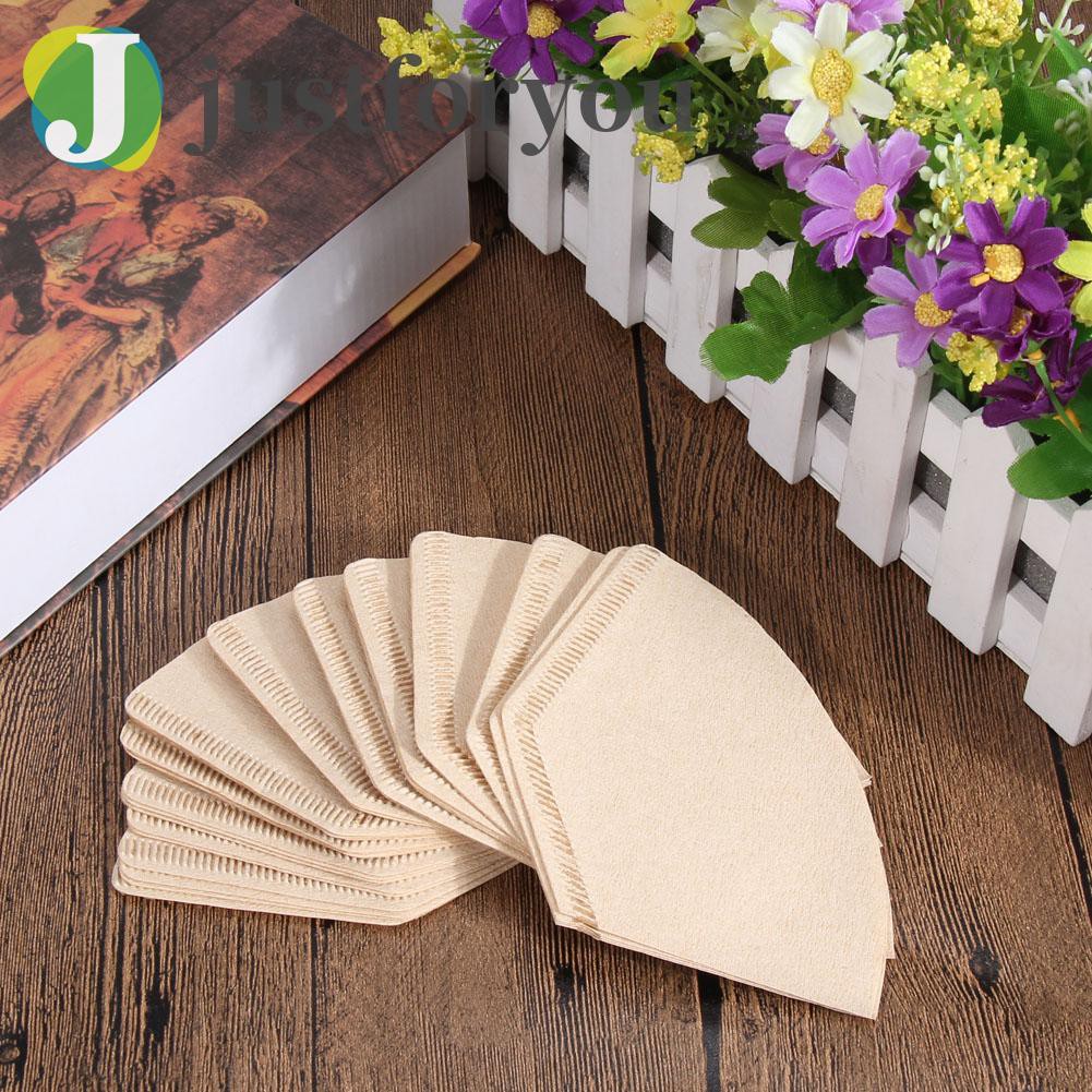 Justforyou Coffee Paper Filter for 101 Coffee Hand-poured Coffee Filter Drip Cup 40pcs