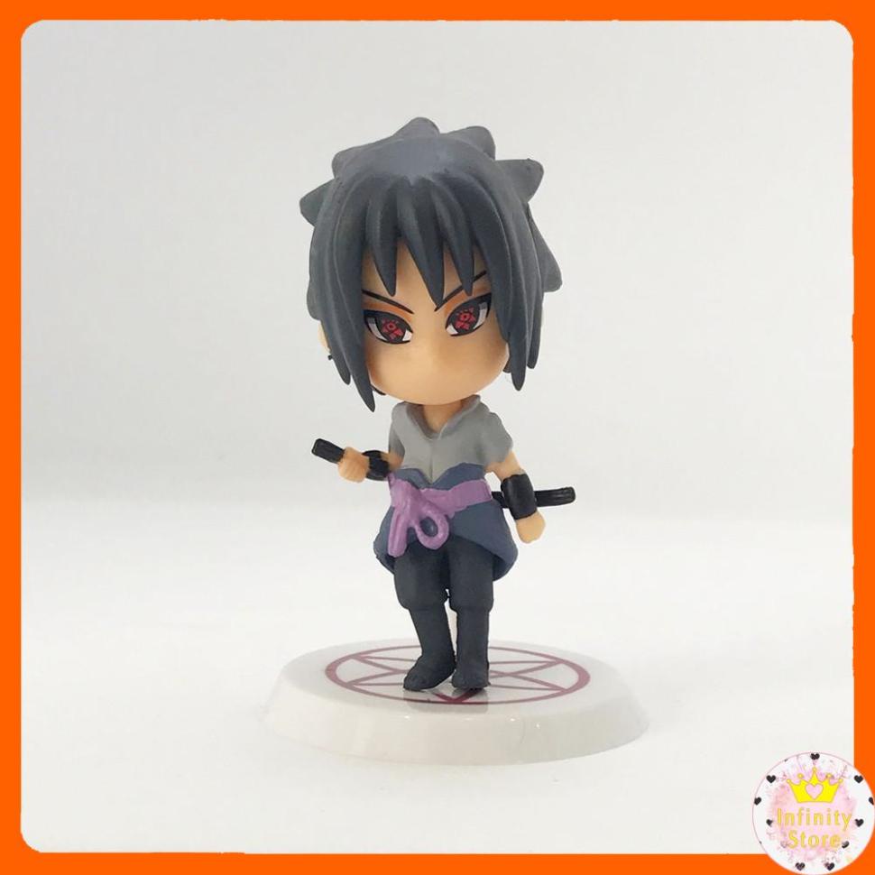 BỘ 6 MÔ HÌNH NARUTO CHIBI KUTE CỰC ĐẸP INFINY DECOR