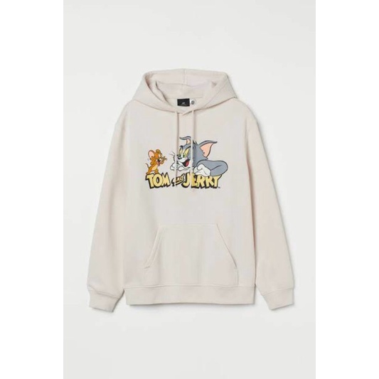 (Thanh Toán Tại Chỗ) Áo HOODIE H & M TOM & JERRY|Nhựa Miễn Phí H & M