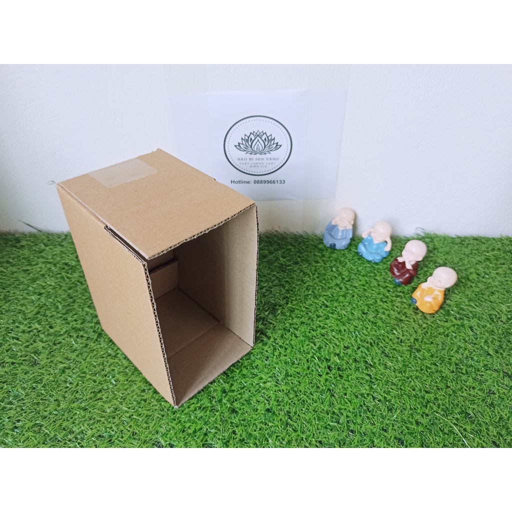 10 Hộp carton 15*10*10❣️ Hộp ship cod đối khẩu,3 lớp