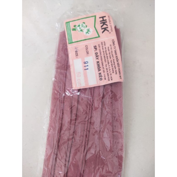 dây kéo giọt mưa HKK