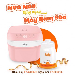 Combo Máy tiệt trùng sấy khô UV Fatz Baby FB4700KM Và máy hâm sữa fatz 4 Chức năng