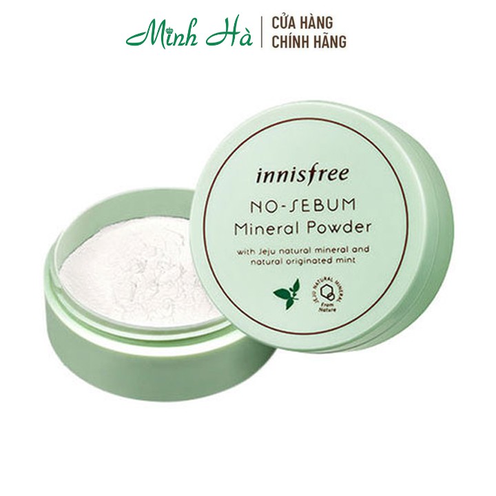 Phấn phủ dạng bột kiềm dầu Innisfree No Sebum Mineral Powder