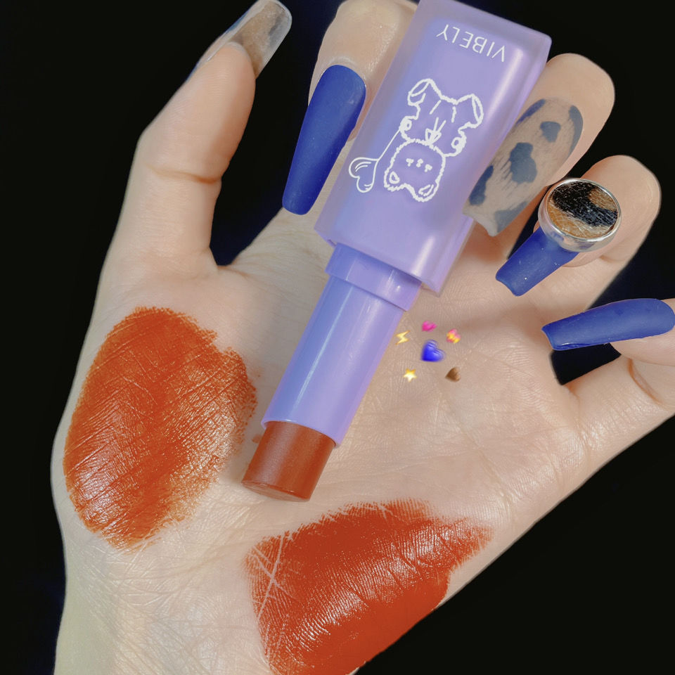 [Hàng mới về] Son Kem Vibely Tông Nhung Lì Chống Nước Xinh Xắn Lâu Trôi Hợp Thời Trang