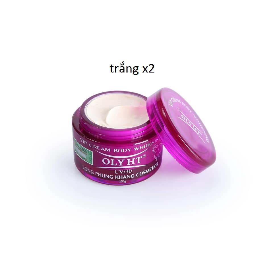 Kem Dưỡng Trắng Da Toàn Thân  V.I.P  150g OLY HT - Hàng Chính Hãng