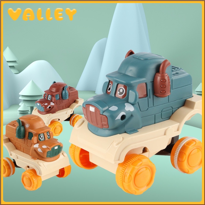 Đồ chơi xe hơi ZHANQI TOYS hình chú chó ngộ nghĩnh vui nhộn dành cho bé