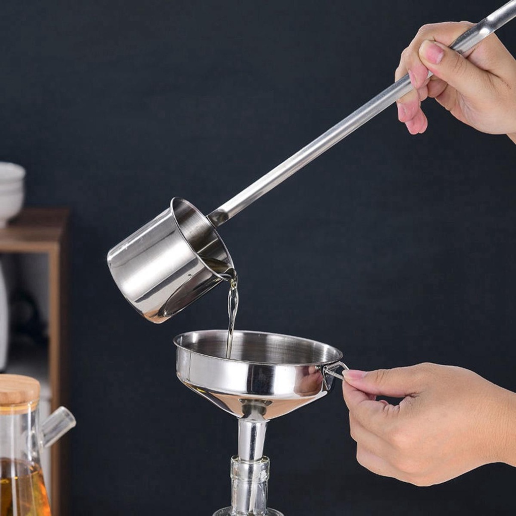 Muỗng múc rượu bằng thép không gỉ cao cấp nhiều kích cỡ