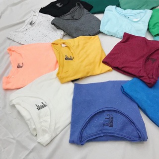 Thun cổ tròn chất 100% cotton