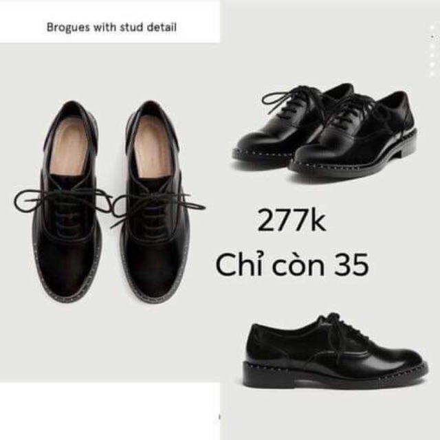 TRẢ ORDER GIÀY OXFORD PULLNBEAR