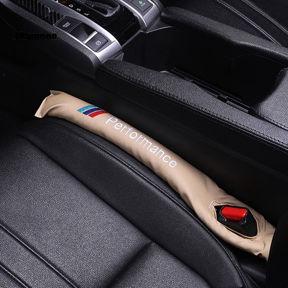 【SKY】 Embroidered Car Seat Slit Gap Leak-proof Filling Strip for BMW 1/2/3/5 Series