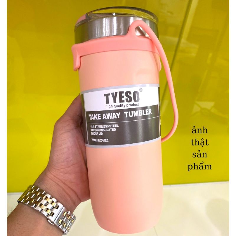 Ly giữ nhiệt kèm quai xách Tumi 710ml