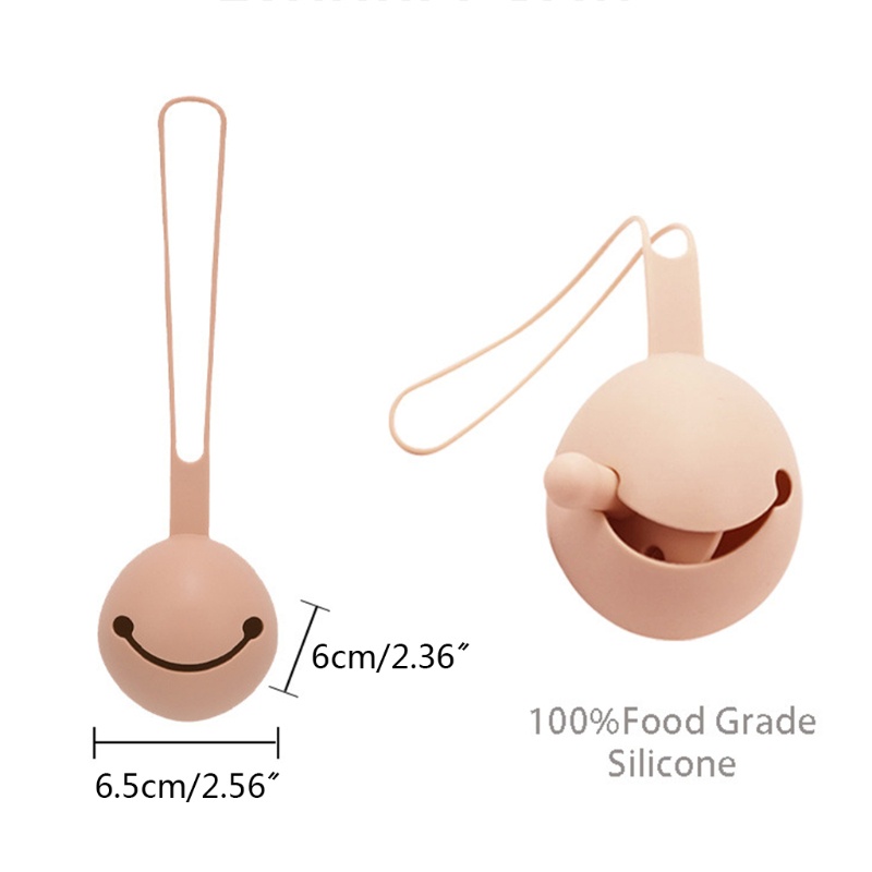 Haha Hộp Đựng Núm Vú Giả Làm Dịu Em Bé Sơ Sinh Bằng Silicone Nhỏ Gọn Dùng Khi Đi Du Lịch