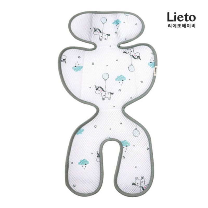 LÓT XE ĐẤY 3d MESH LIETO BABY HÀN QUỐC