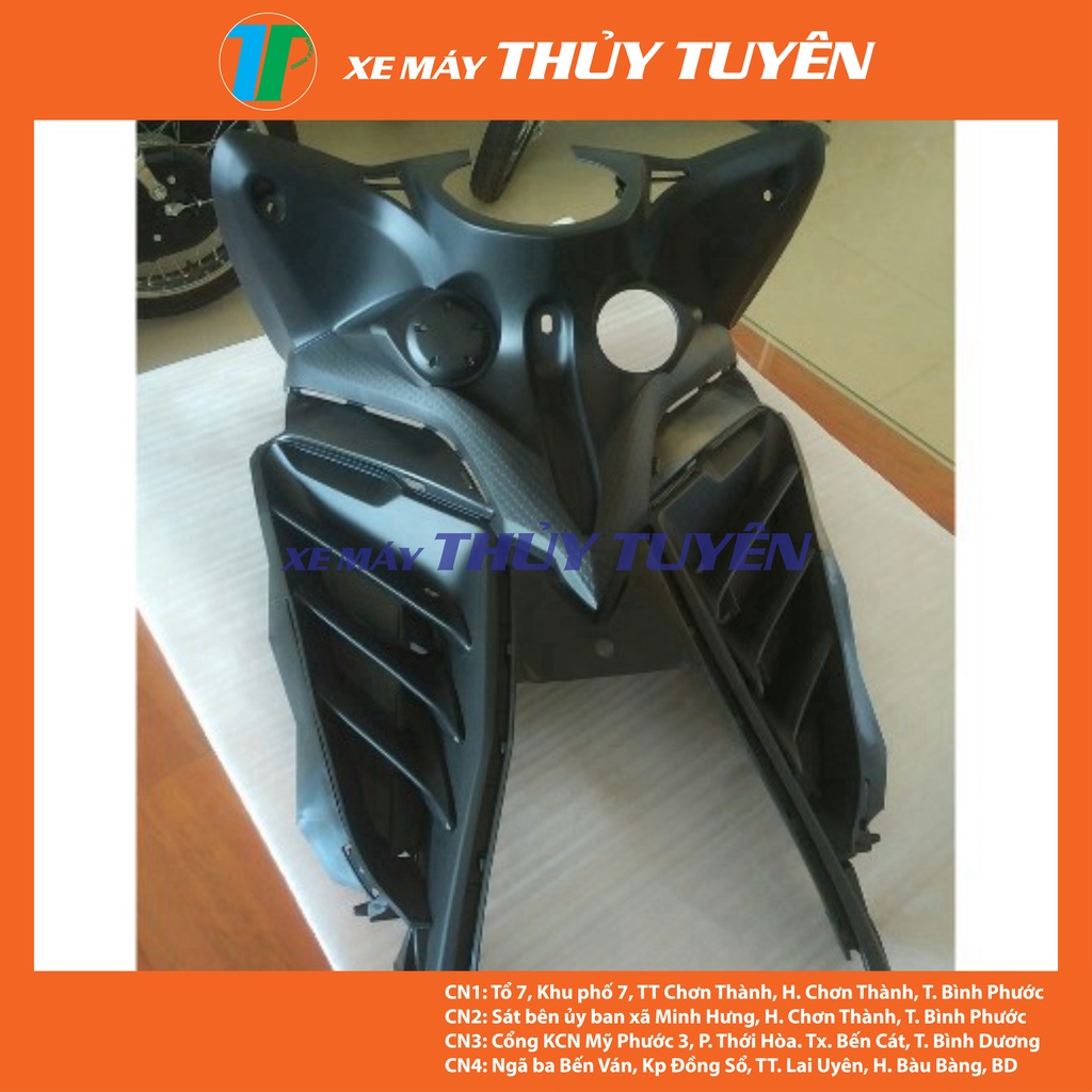 Yếm ổ khóa + mang cá zin Exciter 135 chính hãng Yamaha Dàn áo 135 5 số