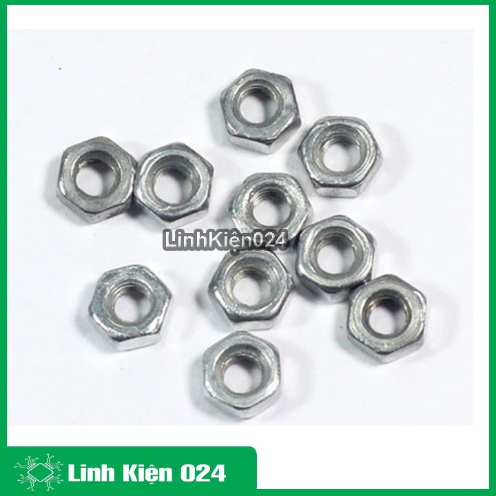 Combo 10 cọc đồng 3Cm và 10 ốc 3mm