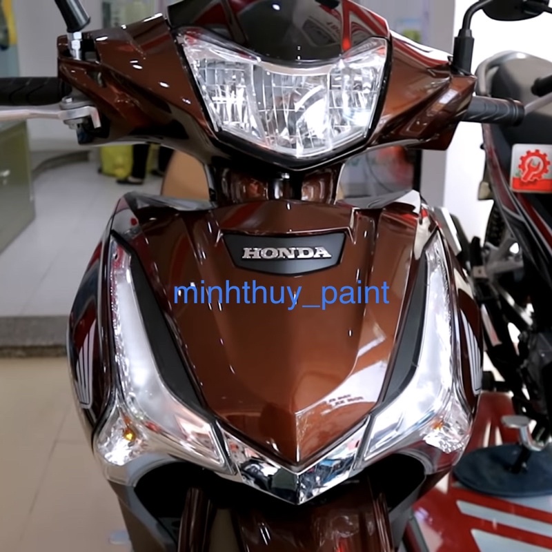 Sơn xe máy Honda Future màu Nâu xá xị MTP004-1K