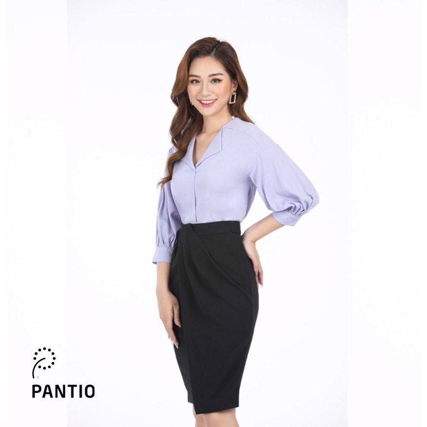 FJD3816 - Chân váy dài công sở xếp nếp thời trang - PANTIO