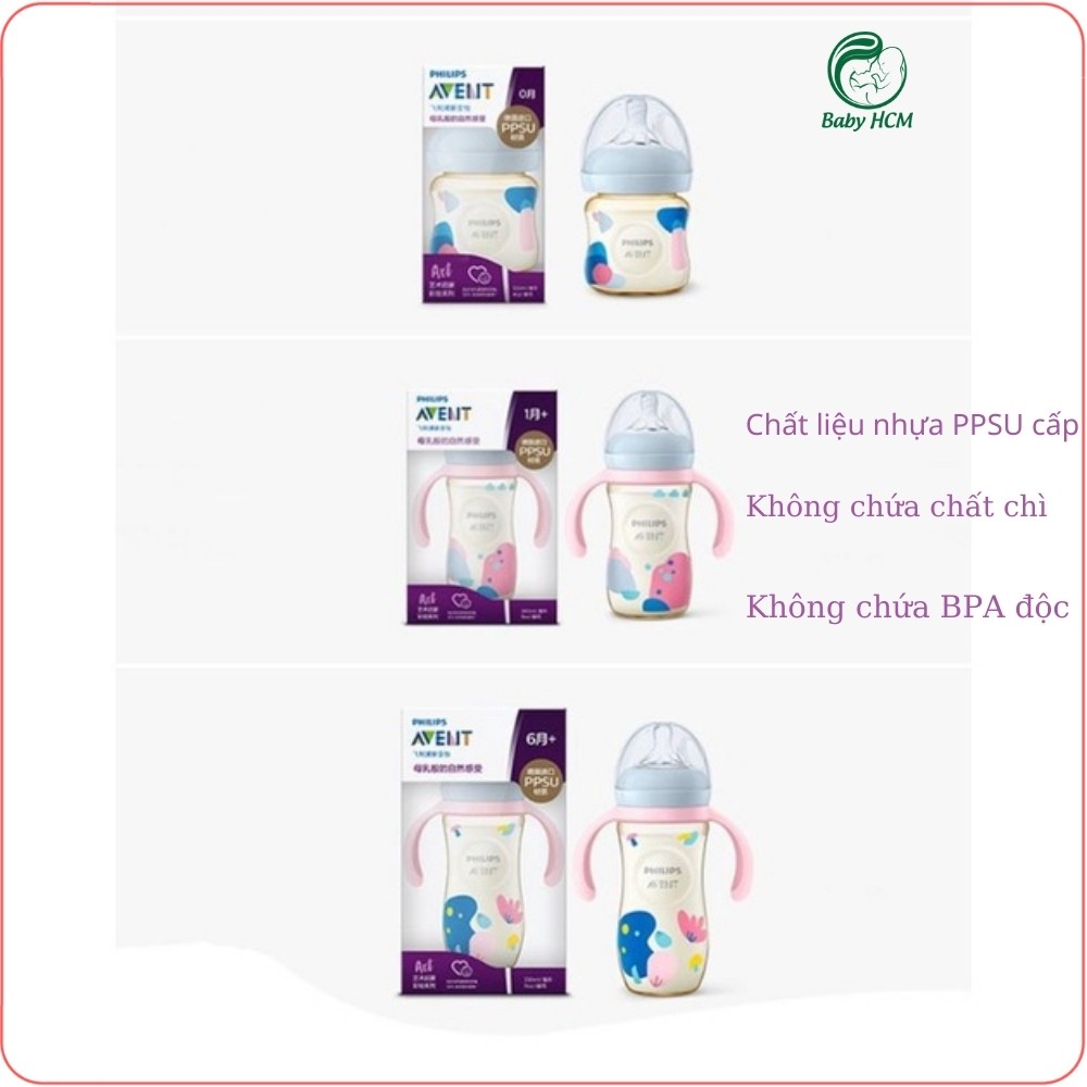 Bình sữa Philips AVENT PPSU cao cấp 125-260-330ml