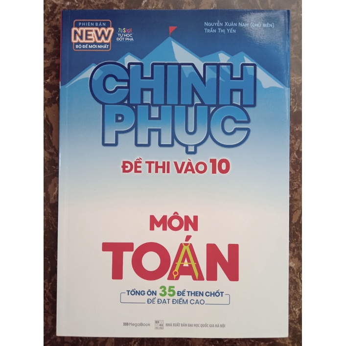 Sách - Combo 3 cuốn Chinh Phục Đề Thi Vào 10 Toán Văn Anh ( MG )