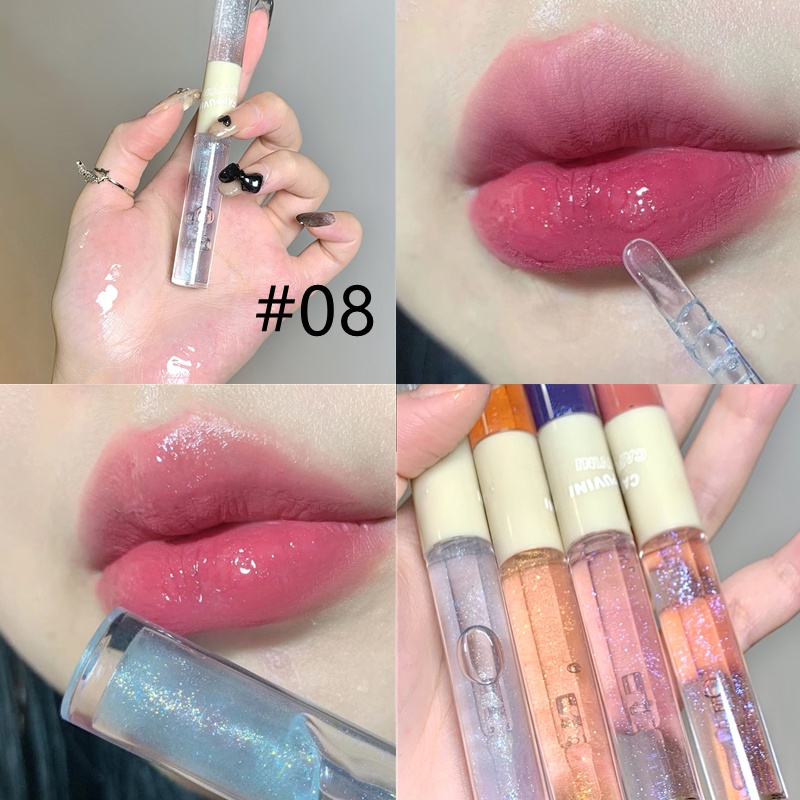 Son bóng Cappuvini sắc tố cao lâu trôi 2 đầu 2 trong 1