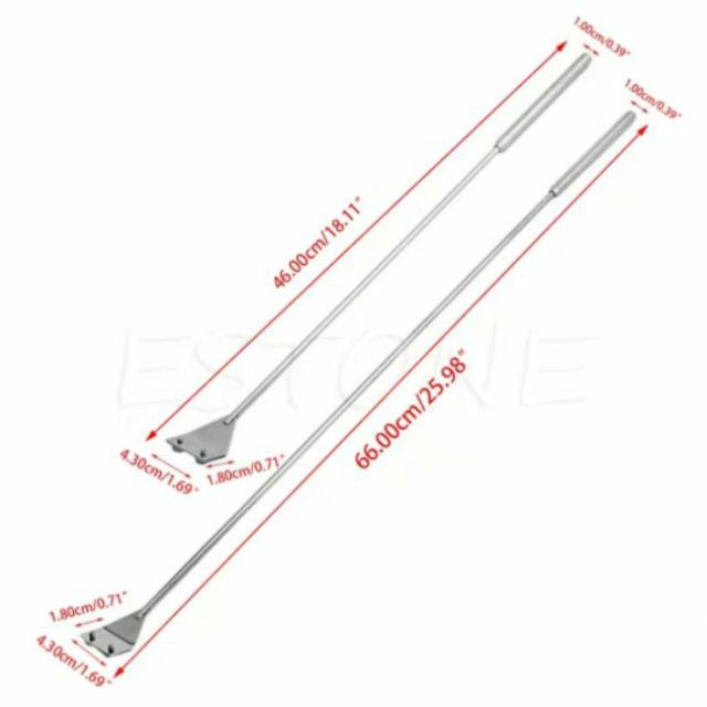 DAO CẠO RÊU INOX- DỤNG CỤ VỆ SINH BỂ THỦY SINH