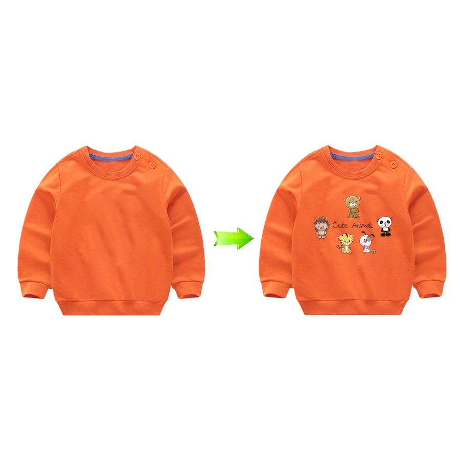 Miếng Dán Ủi Quần Áo Hình Cá Heo / Gấu Dễ Thương DIY