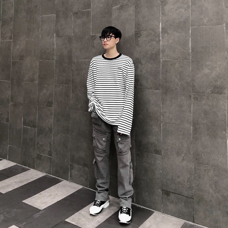 METAL LOGO LONG TEE | BigBuy360 - bigbuy360.vn