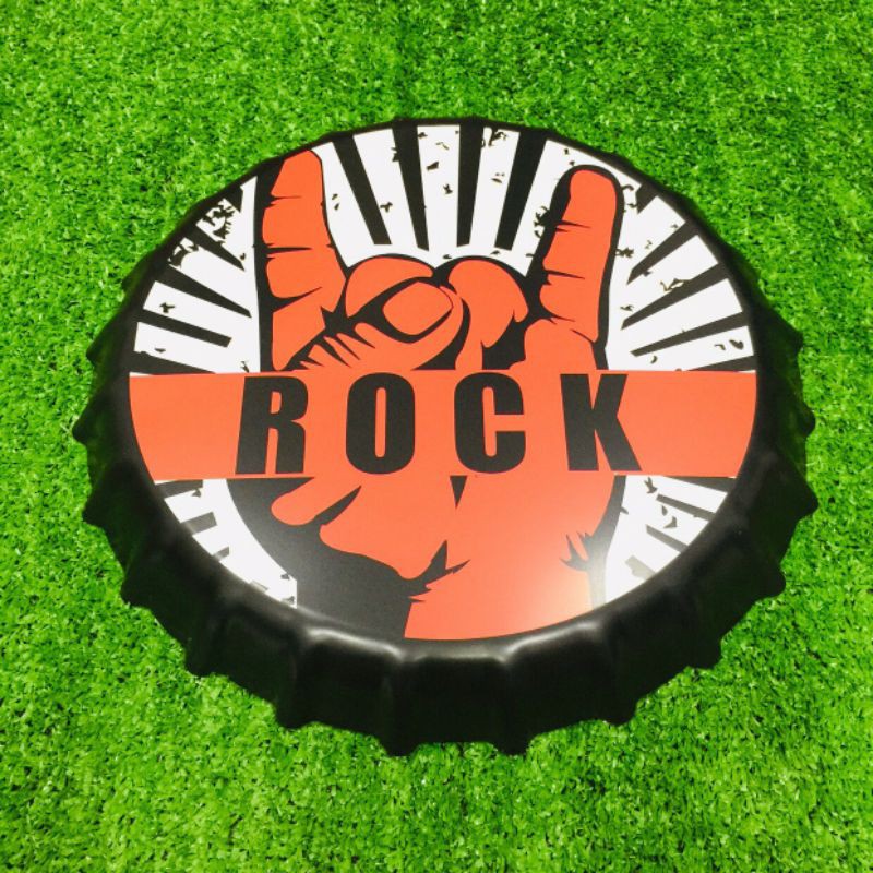 Nắp bia trang trí tiệm tóc , decor cửa hàng [ Loại lớn ]. | BigBuy360 - bigbuy360.vn