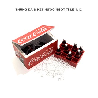 Mô hình két nước ngọt & thùng đá tỉ lệ 1:12