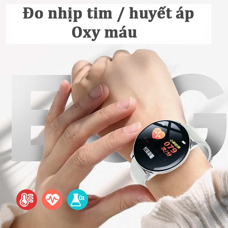 [Giá Sỉ] Đồng Hồ Thông Minh W8 Plus Thế hệ mới  - Smart Watch Đẳng Cấp, Sang Trọng
