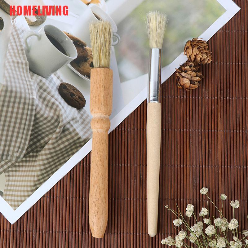 Chổi Quét Máy Xay Cà Phê Tay Cầm Bằng Gỗ Tự Nhiên