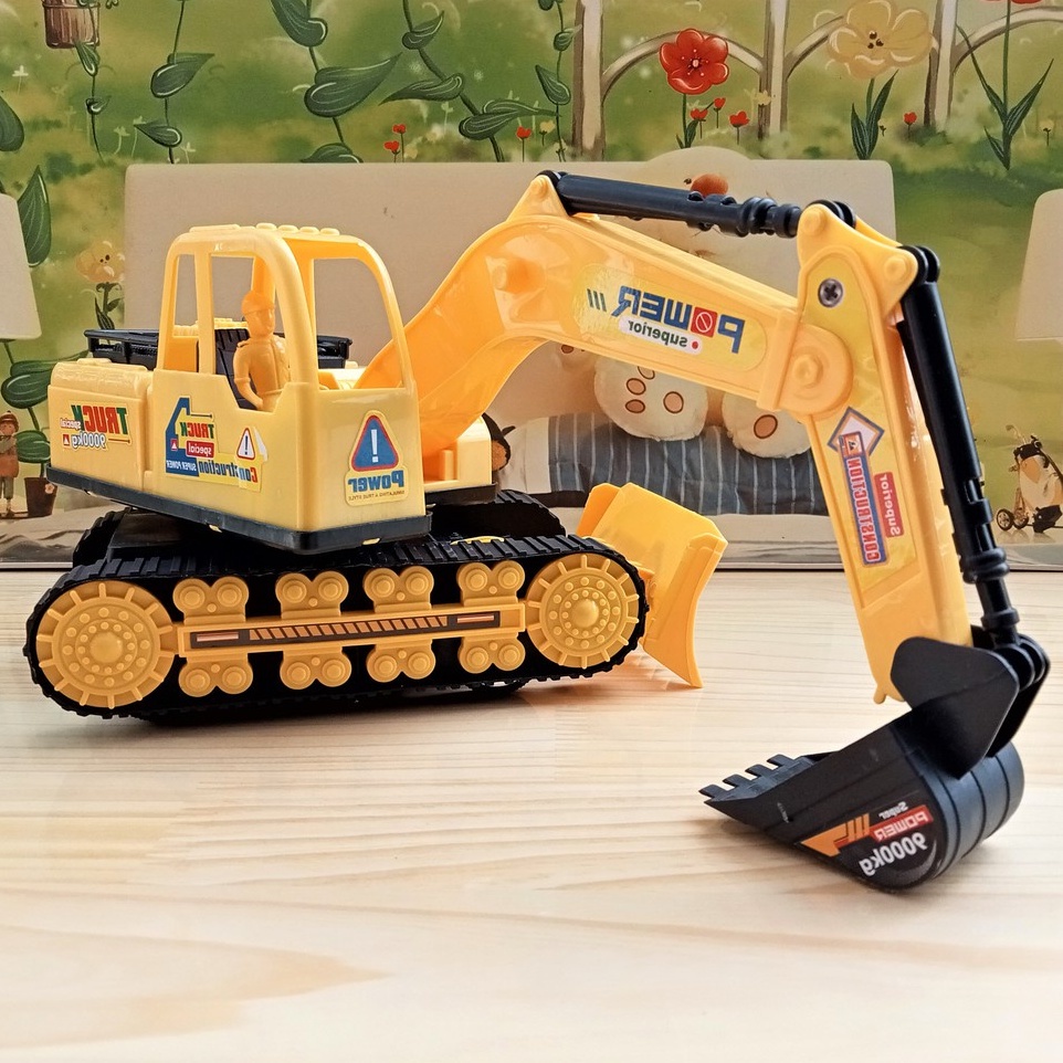 Đồ Chơi Máy Cần Cẩu Cho Bé Yêu