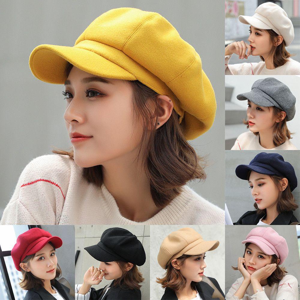 Mũ Beret Len Giữ Ấm Mùa Đông Thời Trang Cho Bé Trai