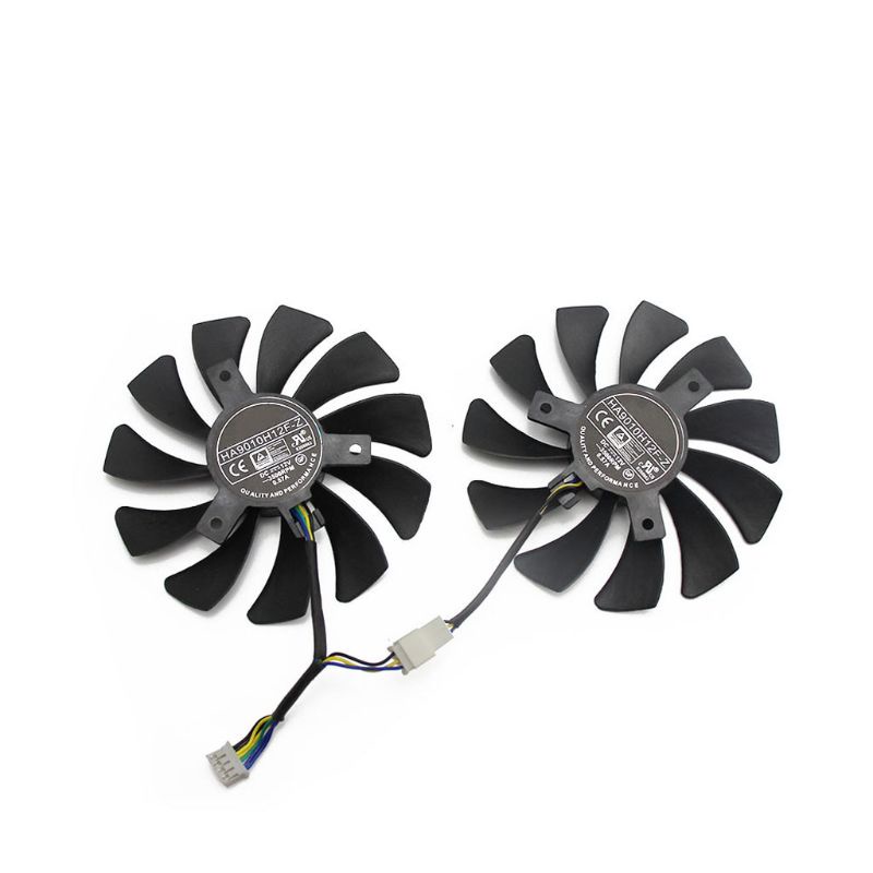 Bộ 2 Quạt Tản Nhiệt 85MM HA9010H12F-Z 4Pin VGA Cho MSI GTX 1060 OC 6G GTX 960 Amd, DVR, AV Cabinet