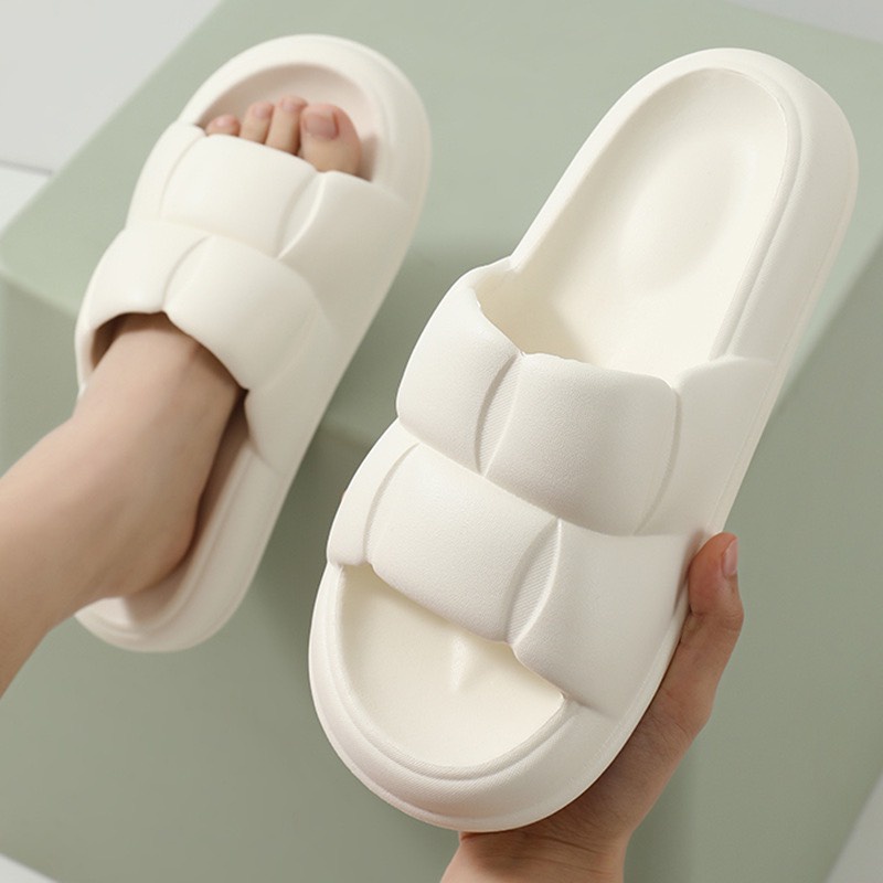 Dép bánh mì chao nam, nữ Dép quai ngang êm chân Hottrend 2022