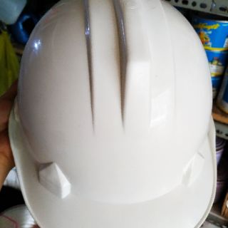 Mũ bảo hộ lao động trắng