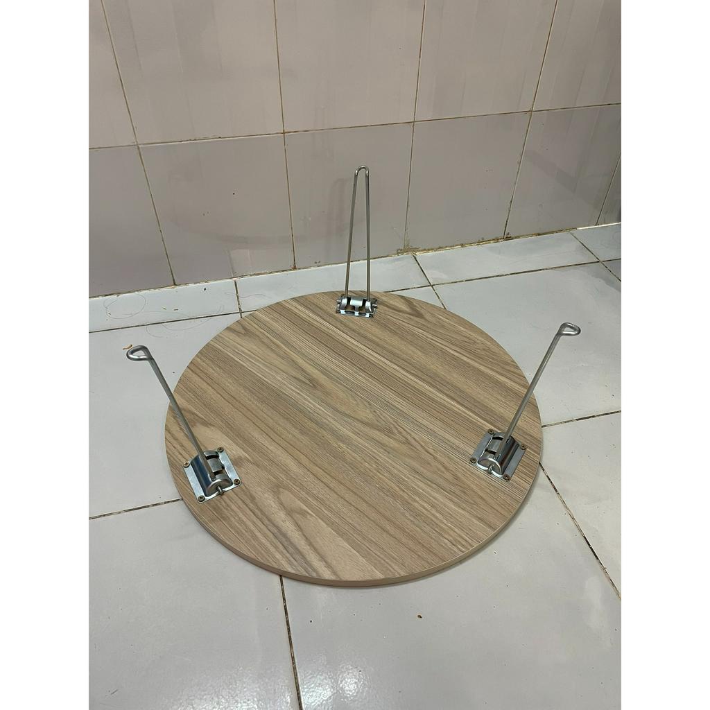 Bàn tròn chân xếp 60cm cao 30cm