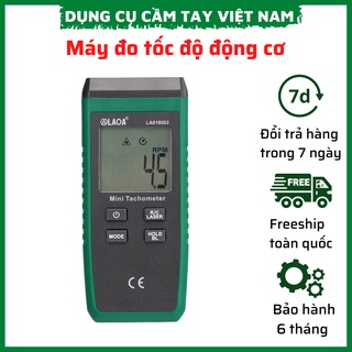 Máy đo tốc độ động cơ cầm tay laoa la818002, máy đo tốc độ vòng quay, máy đếm